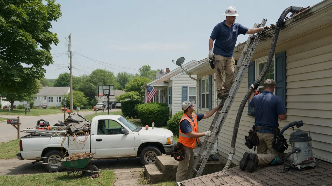 Gutter Installation in Waltonville, IL near me